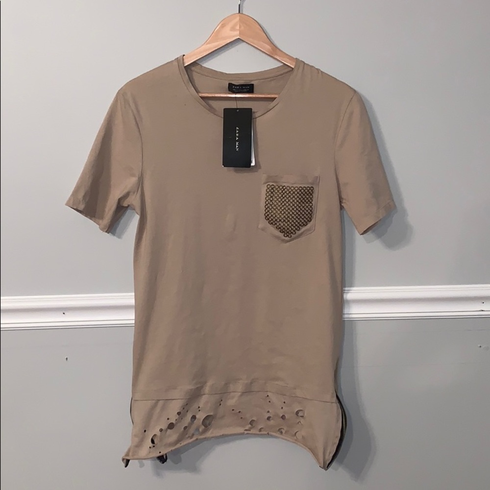 Zara Man Long T-shirt